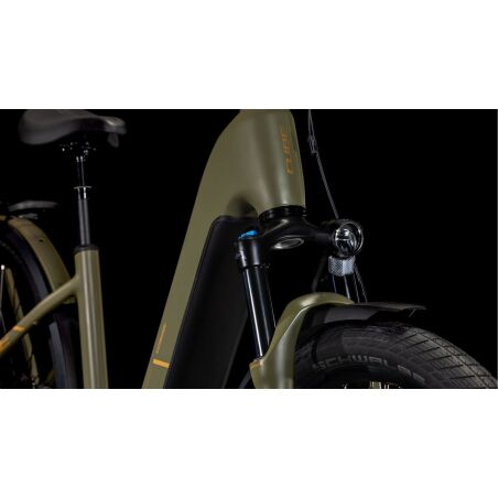 Cube Kathmandu Hybrid Pro 800 Wh E-Bike Easy Entry 28&quot; dustyolive&acute;n&acute;gold