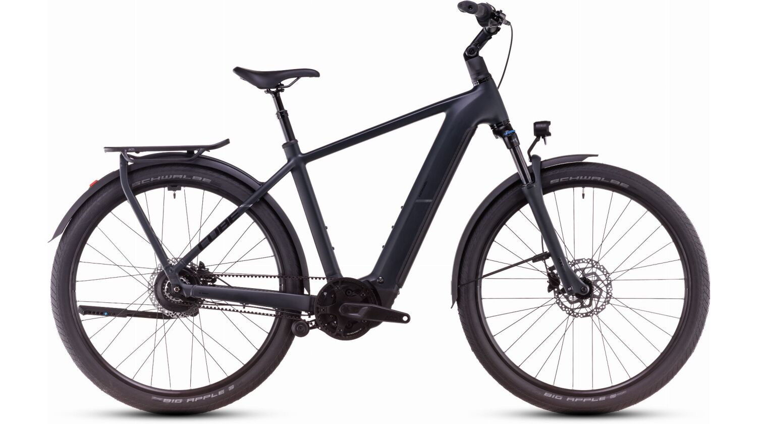 Cube Kathmandu Hybrid Comfort Pro 800 Wh E-Bike Diamant 28" night´n´chrome