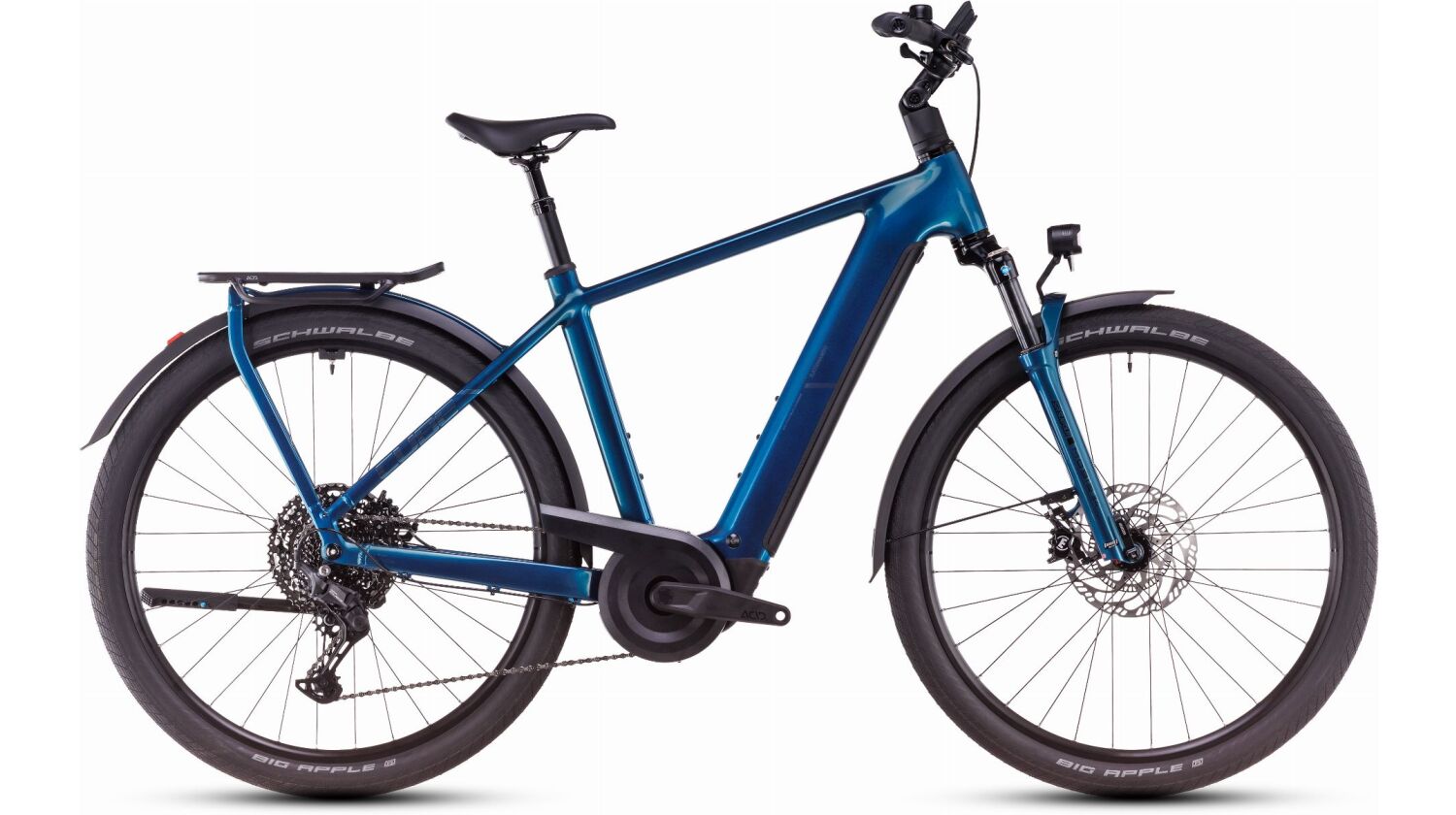 Cube Kathmandu Hybrid EX ABS 800 Wh E-Bike Diamant 28" electricblue´n´chrome