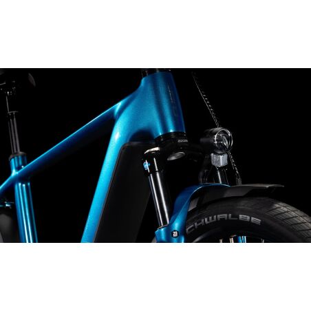 Cube Kathmandu Hybrid EX ABS 800 Wh E-Bike Diamant 28&quot; electricblue&acute;n&acute;chrome