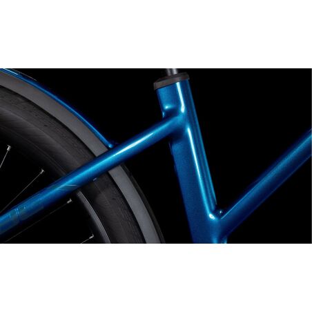 Cube Kathmandu Hybrid EX ABS 800 Wh E-Bike Trapeze 28&quot; electricblue&acute;n&acute;chrome