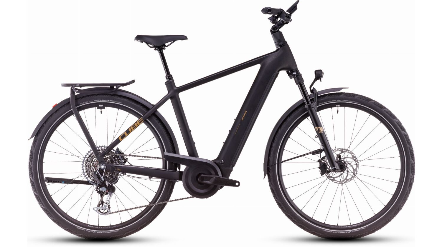 Cube Kathmandu Hybrid SLT 800 Wh E-Bike Diamant 28" golddust´n´black