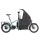 Riese & Müller Carrie vario, 545 Wh, E-Lastenrad 20" RX, Intuvia, Ladefläche FlexBox, Kindersitz, Regenschutz, aqua TB