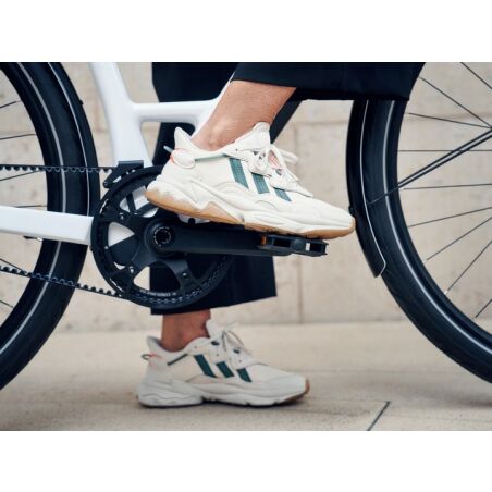Riese &amp; M&uuml;ller UBN Six silent, 430 Wh E-Bike Wave 28&quot; Packtaschenhalter, Comfort Kit, Control Hub, pure white TB 51 cm