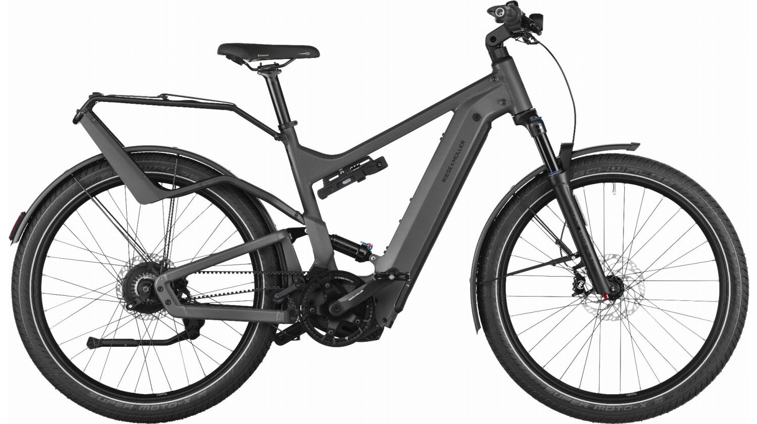 Riese & Müller Delite4 GT vario T 750 Wh E-Bike 27,5" urban grey matt 47 cm TB