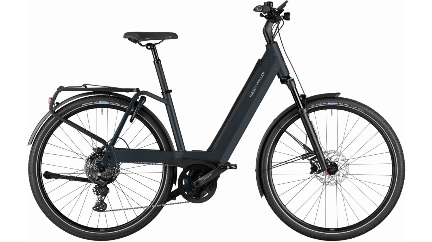 Riese & Müller Nevo4 touring 750 Wh E-Bike 28" dark grey matt 56 cm