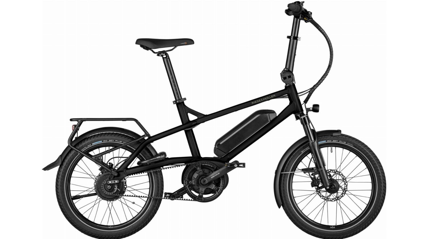 Riese & Müller Tinker2 vario 545 Wh E-Kompaktrad 20" black matt universal