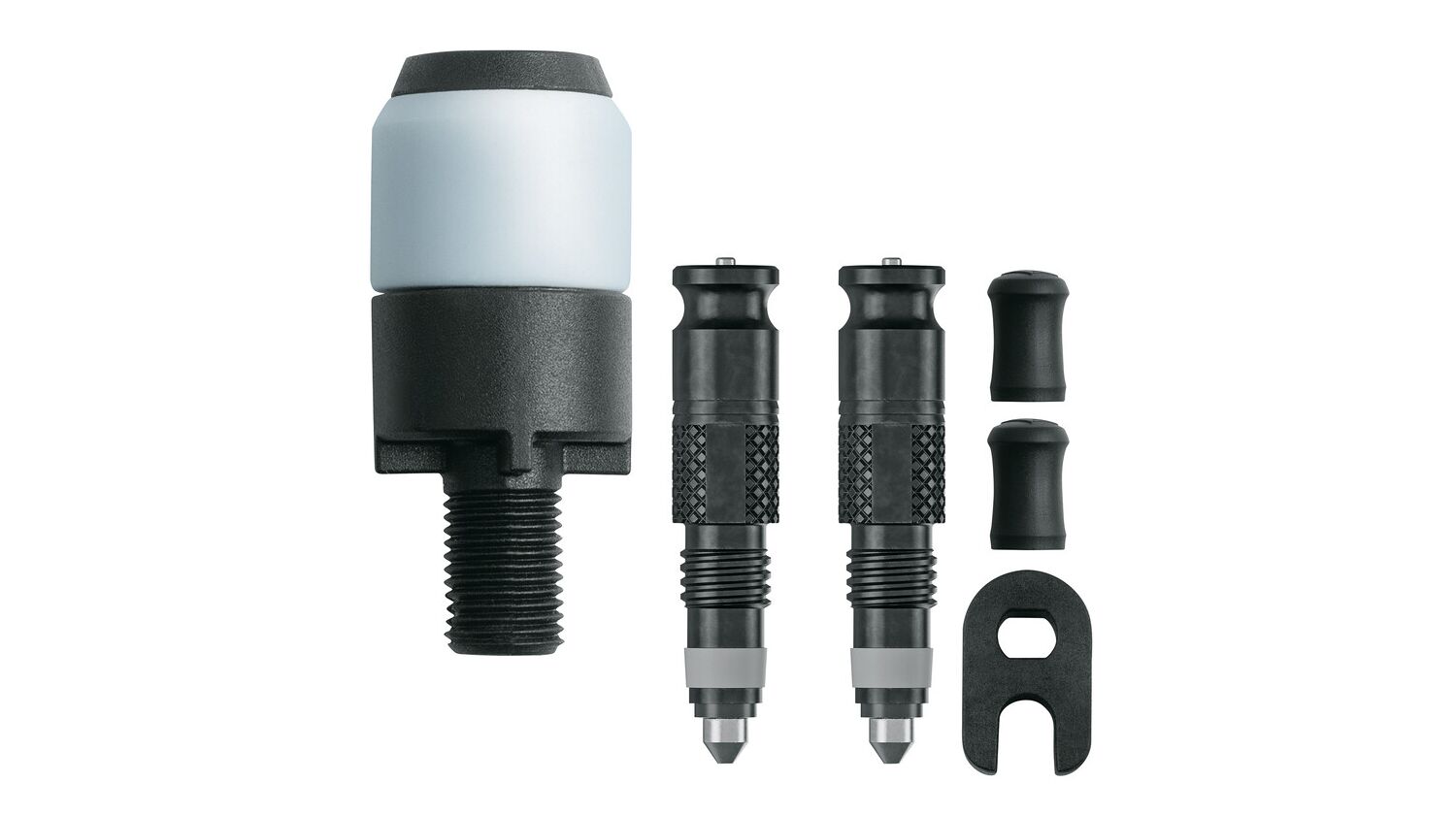 Schwalbe Clik Valve Umrüst-Set SV inkl. SKS Clik Valve-Adapter für Fahrrad Pumpenkopf