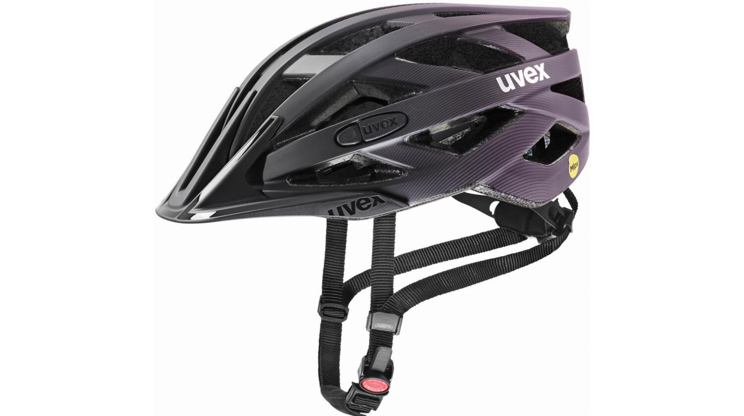 Uvex I-VO CC Mips Helm black-plum matt