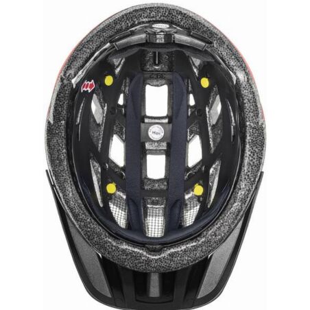 Uvex I-VO CC Mips Helm black-red matt