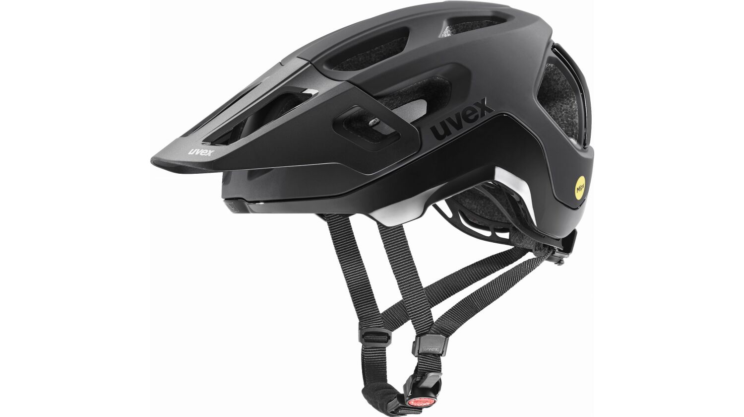 Uvex React Mips MTB-Helm black matt