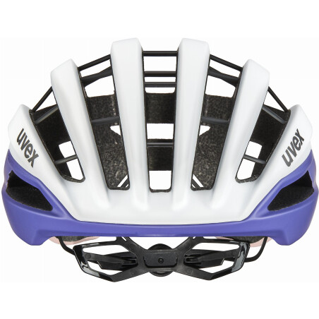 Uvex Surge Aero Mips Rennrad-Helm white-lilac apricot matt