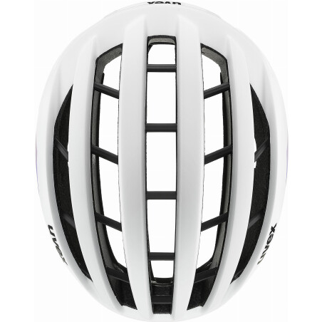 Uvex Surge Aero Mips Rennrad-Helm white-lilac apricot matt