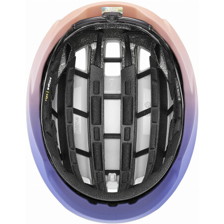 Uvex Surge Aero Mips Rennrad-Helm white-lilac apricot matt