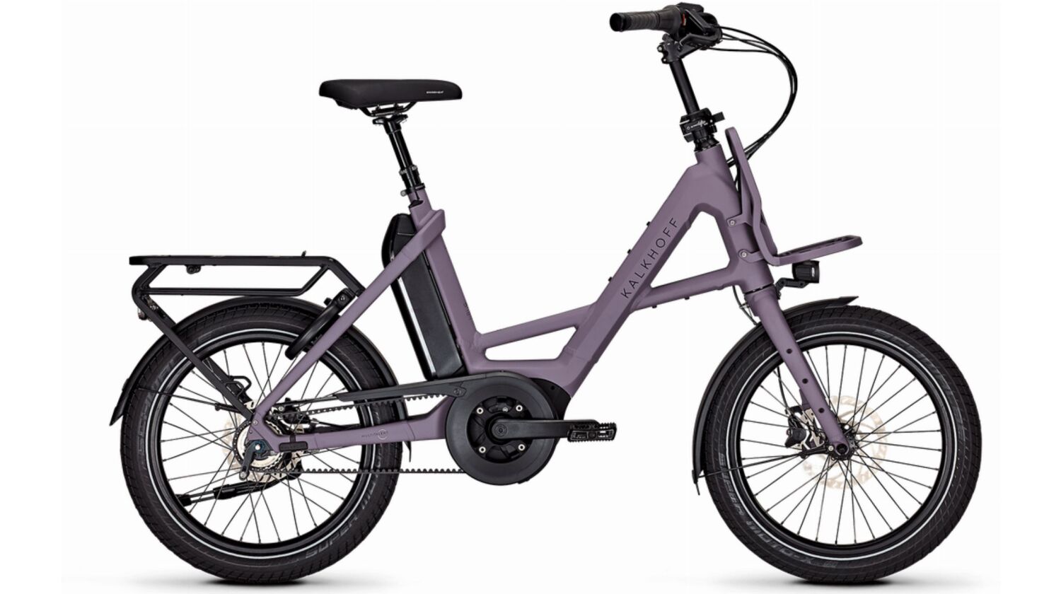 Kalkhoff Image C+ Advance RT 545 Wh E-Kompaktrad 20" midnightplum matt one size/48 cm