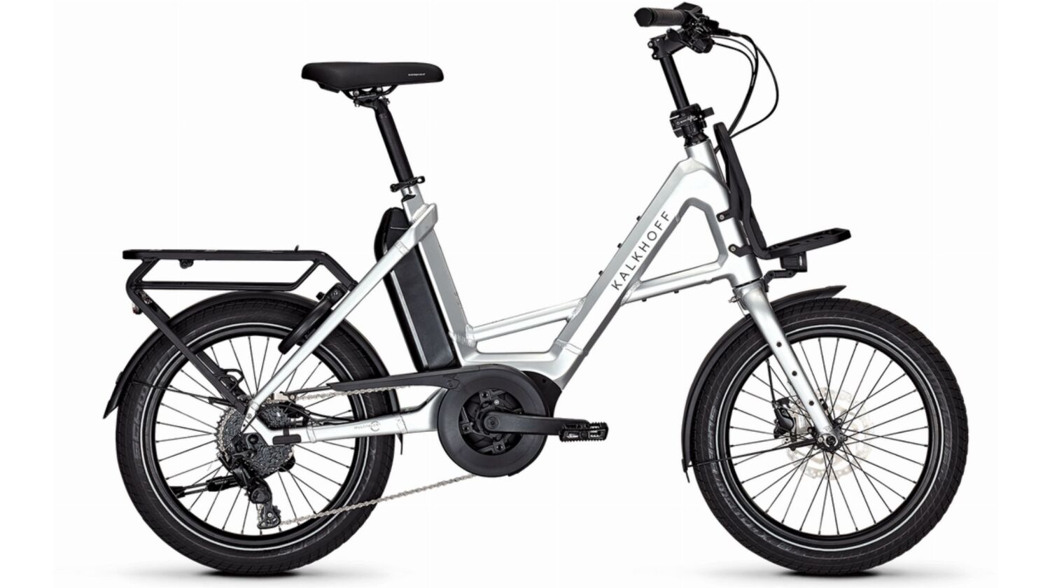 Kalkhoff Endeavour C.B Move+ 545 Wh E-Kompaktrad 20" nepalsilver glossy one size/48 cm