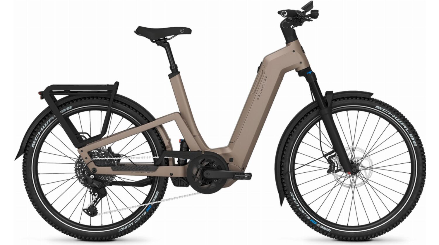 Kalkhoff Entice 7+ Advance 800 Wh E-Bike Wave 27,5" moonstonegrey matt