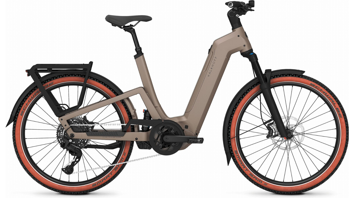 Kalkhoff Entice 7+ Move 600 Wh E-Bike Wave 27,5" moonstonegrey matt