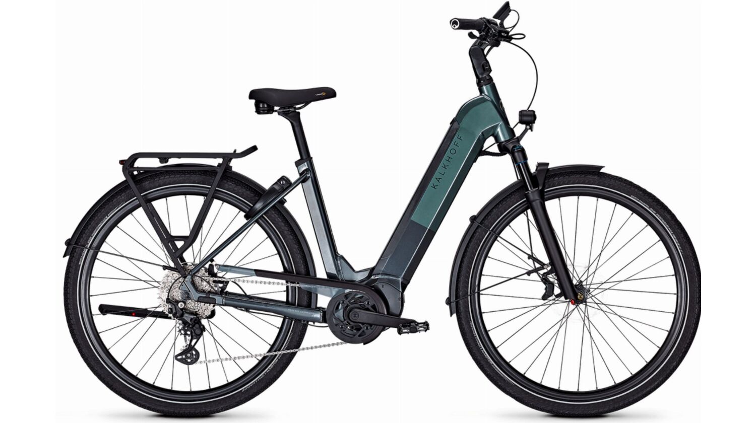 Kalkhoff Endeavour 5+ Advance LTD 625 Wh E-Bike Wave 29" diamondblack/techgreen glossy