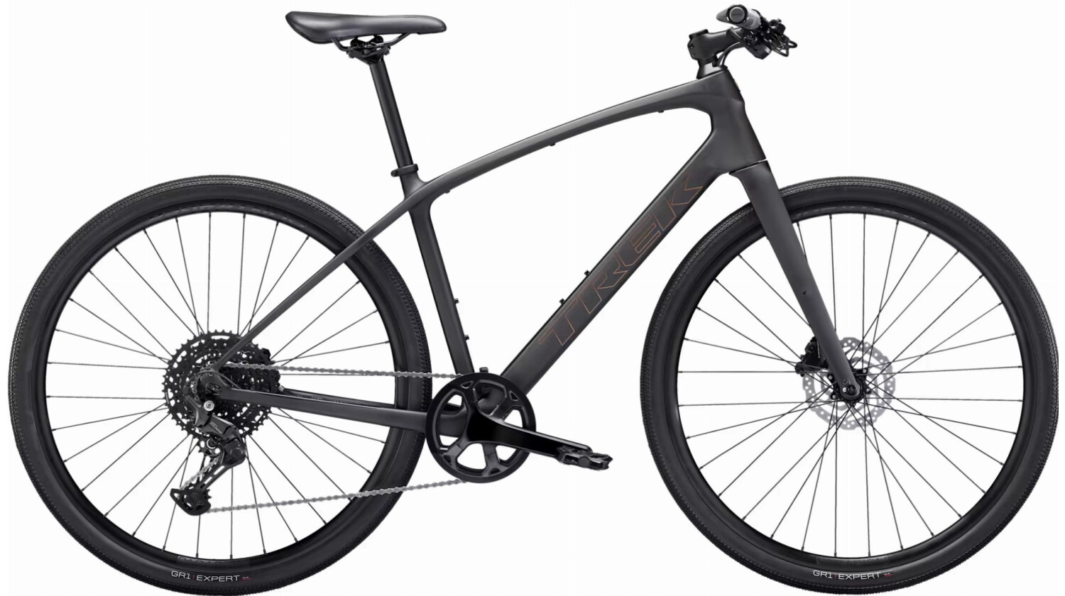 Trek FX Sport 4 Carbon Fitnessbike Diamant 28" matte onyx carbon
