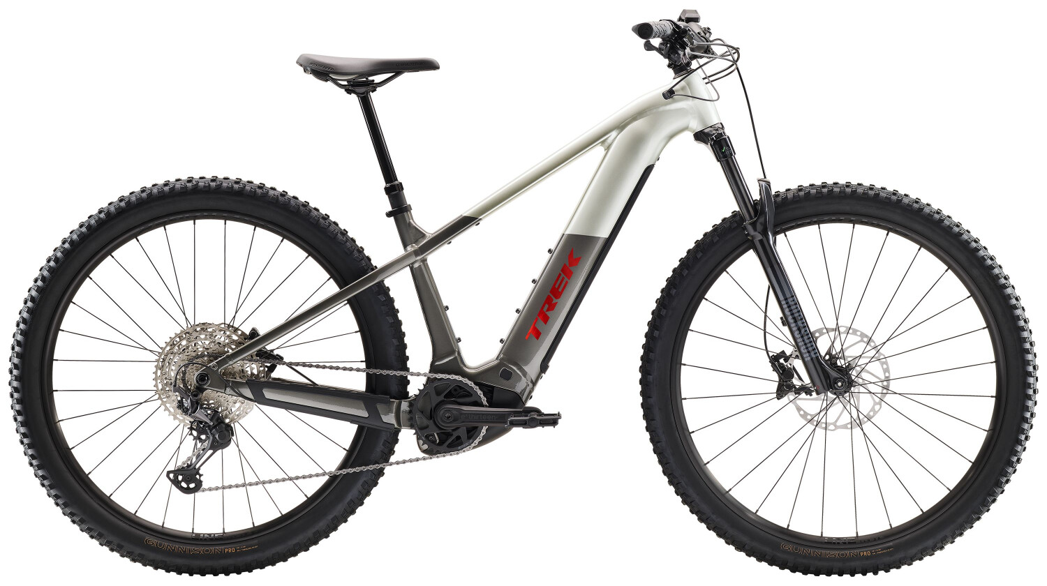 Trek Powerfly+ 6 Gen 5 800 Wh E-Bike Hardtail Diamant lunar silver/mercury