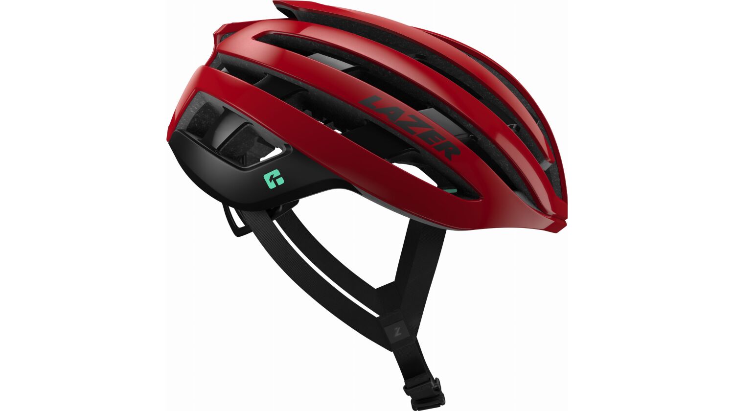 Lazer Z1 KinetiCore Rennrad-Helm metallic red