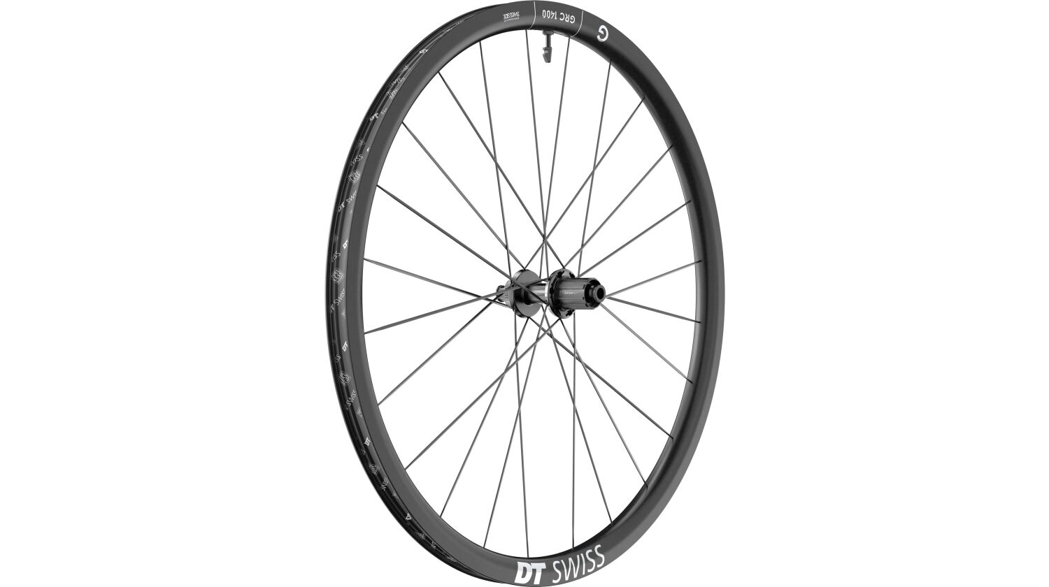 DT Swiss GRC 1400 Dicut 30 Hinterrad 28"  Carbon, Center Lock, Felgenhöhe 30 mm, Freilaufkörper Shimano Road 11-fach für Steckachse 12/142 mm TA, Ratchet EXP