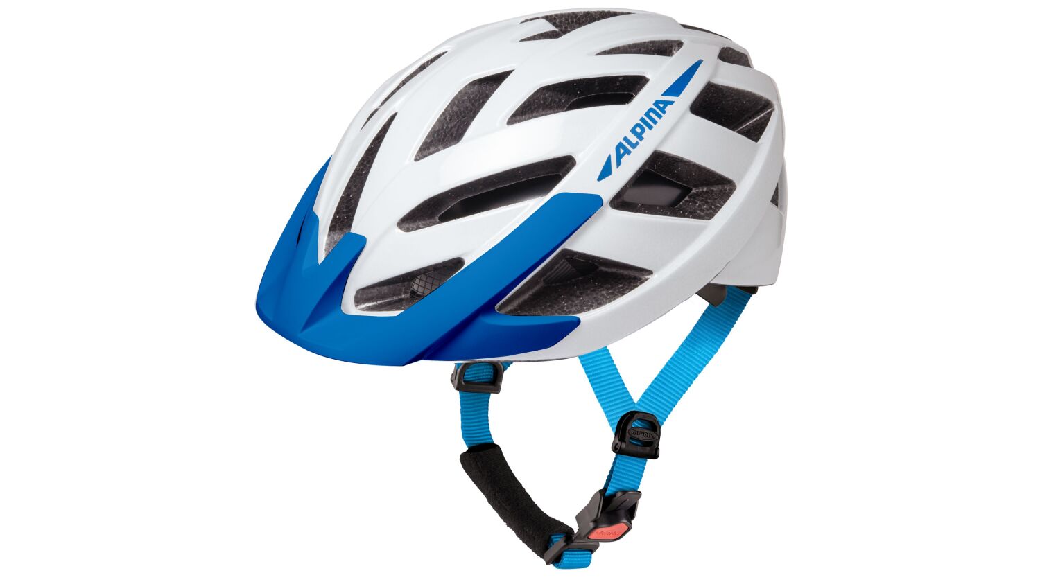 Alpina Panoma 3.0 Helm white-blue gloss