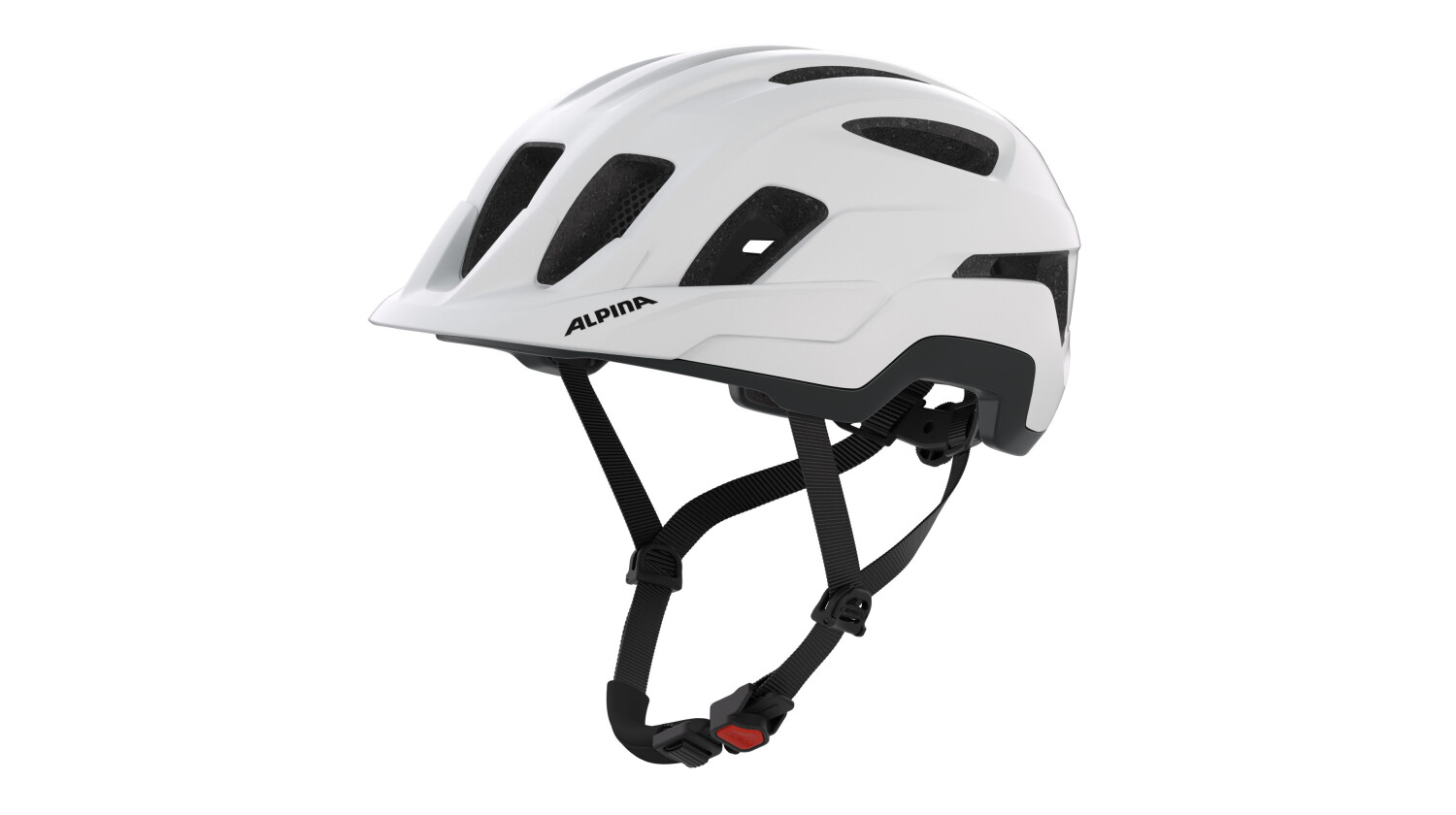 Alpina Paranus Helm white matt