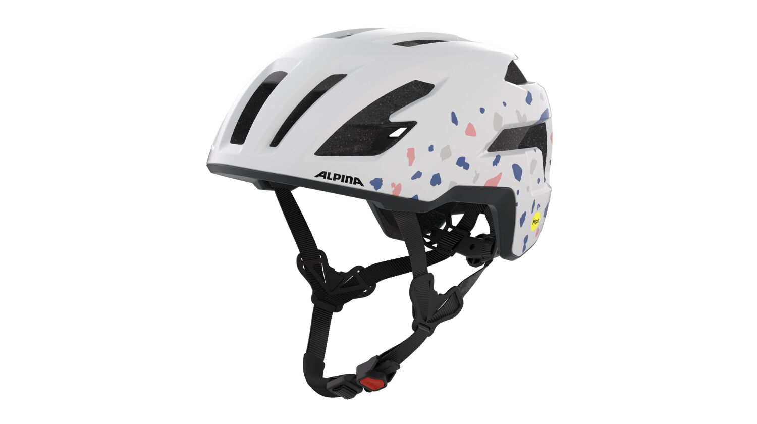 Alpina Taunus Gravel Mips Helm creme-terrazo matt