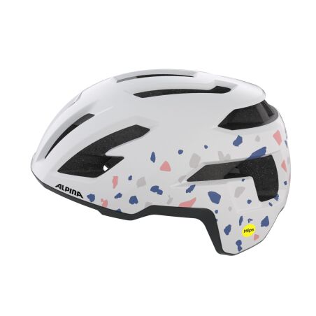Alpina Taunus Gravel Mips Helm creme-terrazo matt