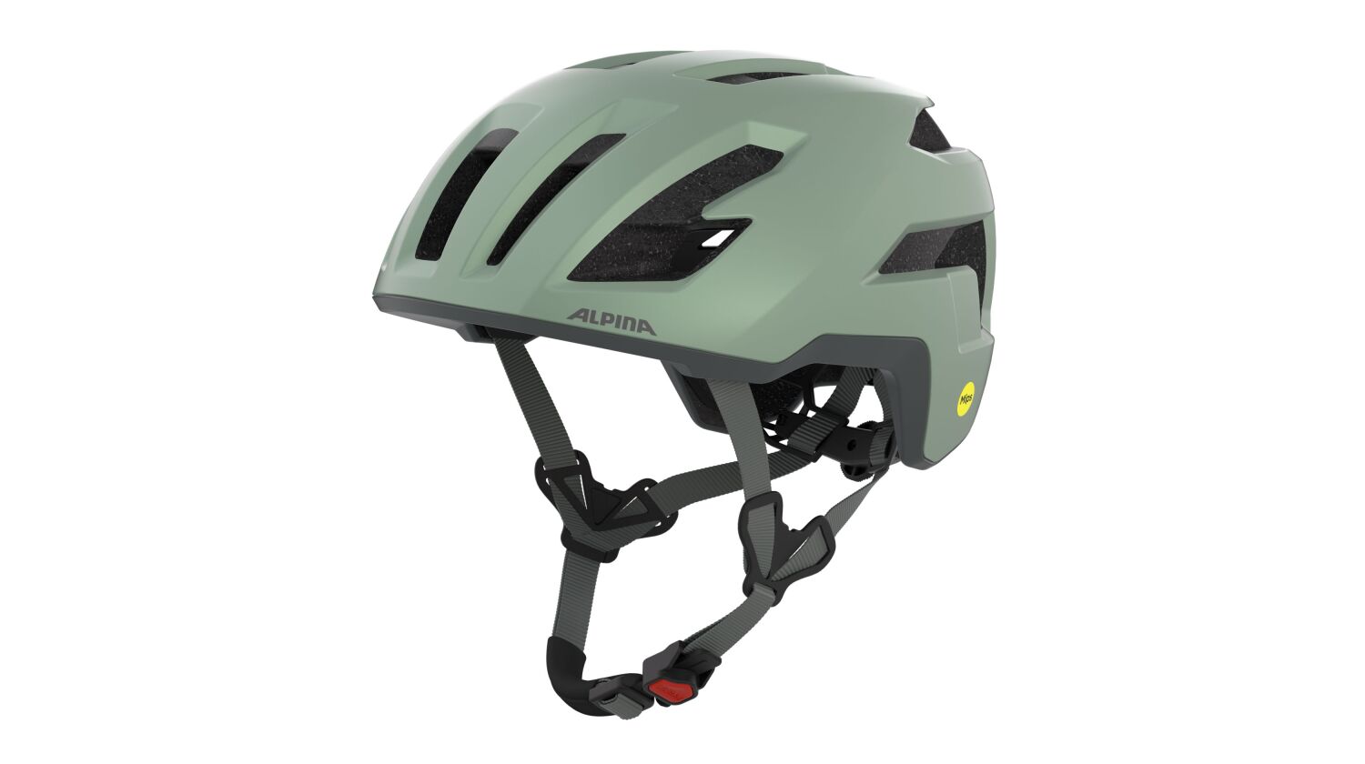 Alpina Taunus Gravel Mips Helm willow-green matt