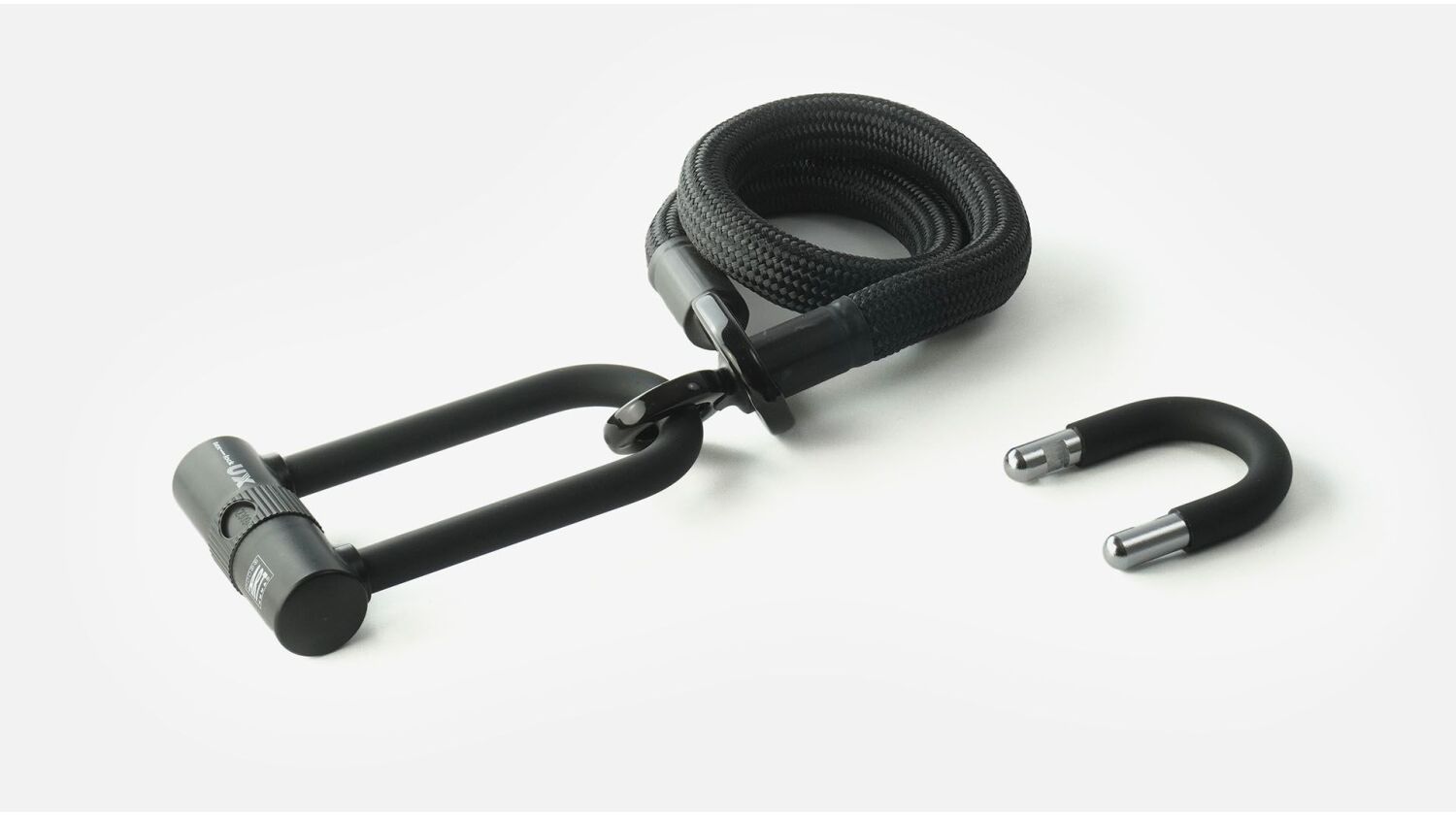 tex-lock eyelet Textilschloss mit Ösen inkl. U/X Bundle Bügelschloss
