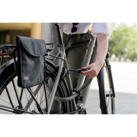 tex-lock Fahrradschloss-Tasche black