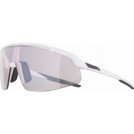 Alpina Turbo Pro Q-Lite Sportbrille white matt/mirror pink one size