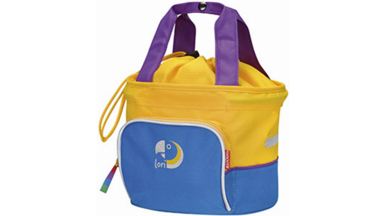 KLICKfix Lori Shopper Vorderradkorb blue 4 L