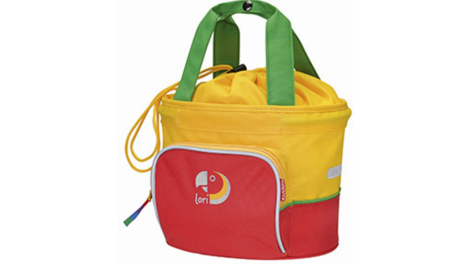 KLICKfix Lori Shopper Vorderradkorb red 4 L