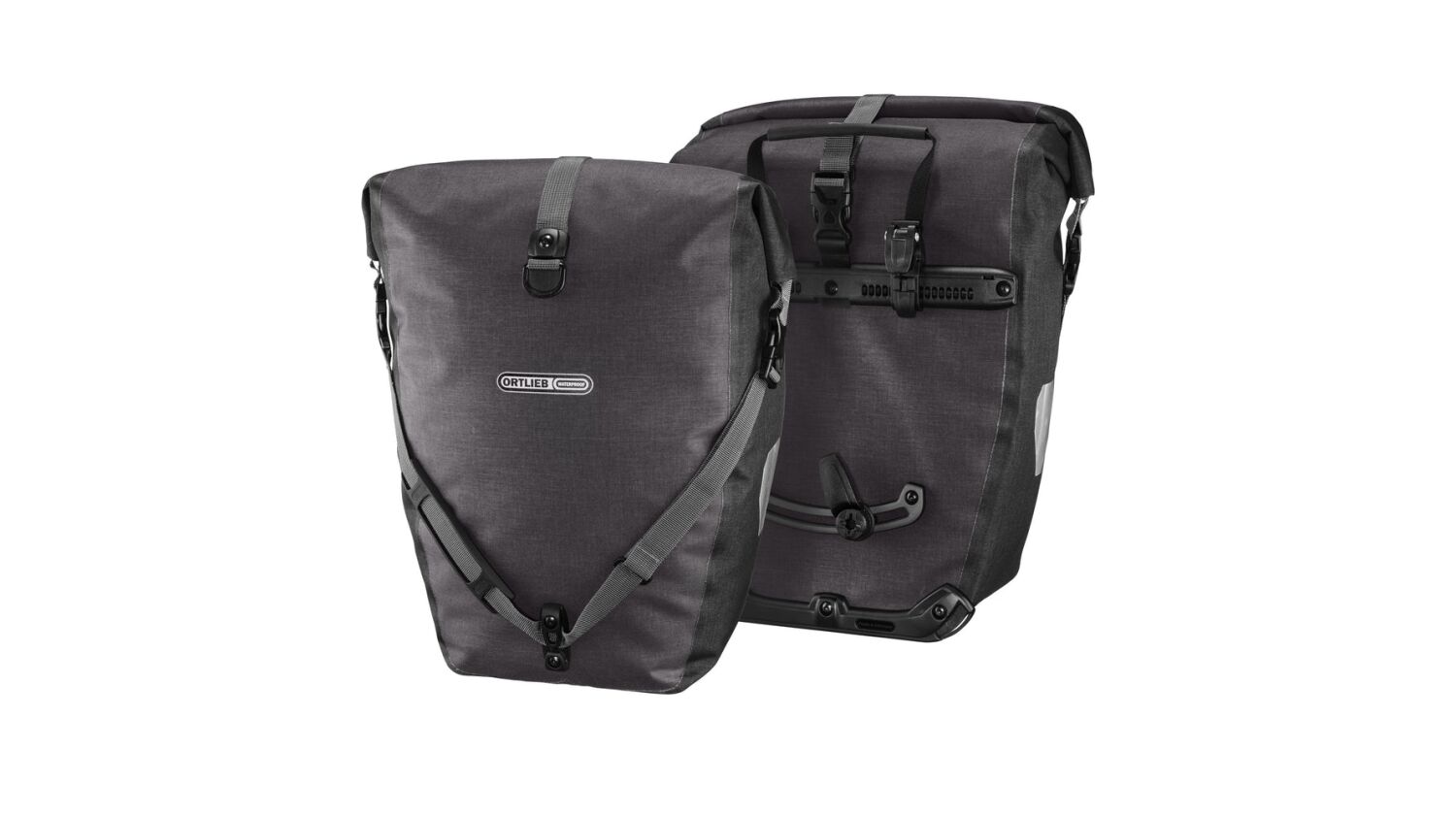 Ortlieb Back-Roller Plus CR Hinterradtaschen mit Rollverschluss und QL2.1-System (Paar) 2 x 20 L