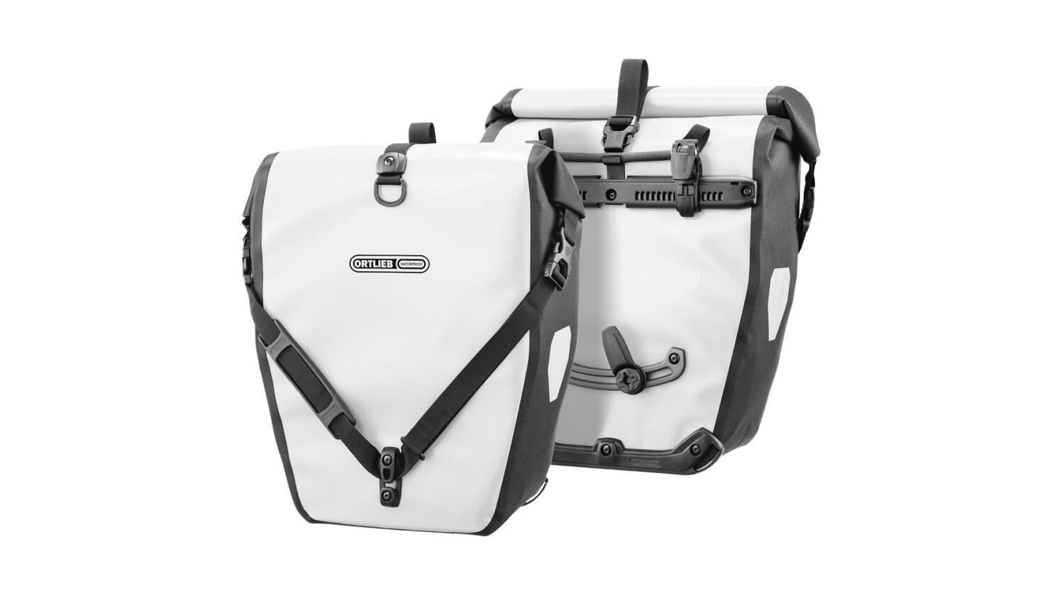 Ortlieb Back-Roller Hinterradtaschen mit Rollverschluss und QL2.1-System (Paar) 2 x 20 L