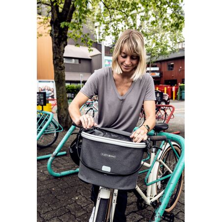 Ortlieb Up-Town Urban Wasserdichter Lenkerkorb mit Deckelverschluss 17.5 L