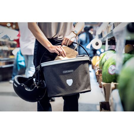 Ortlieb Up-Town Urban Wasserdichter Lenkerkorb mit Deckelverschluss 17.5 L