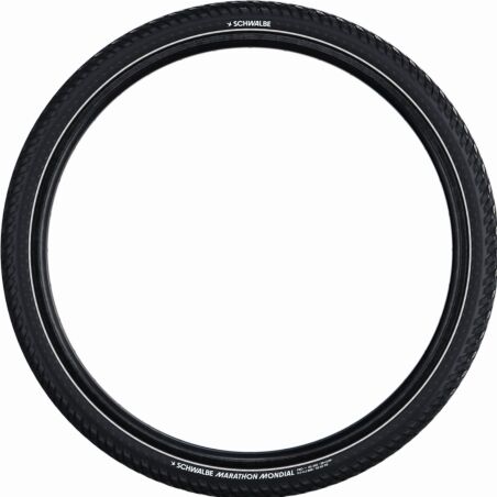 Schwalbe Marathon Mondial RaceGuard, Performance Line, Tube E-Bikes Drahtreifen 28&quot;, Addix black-reflex