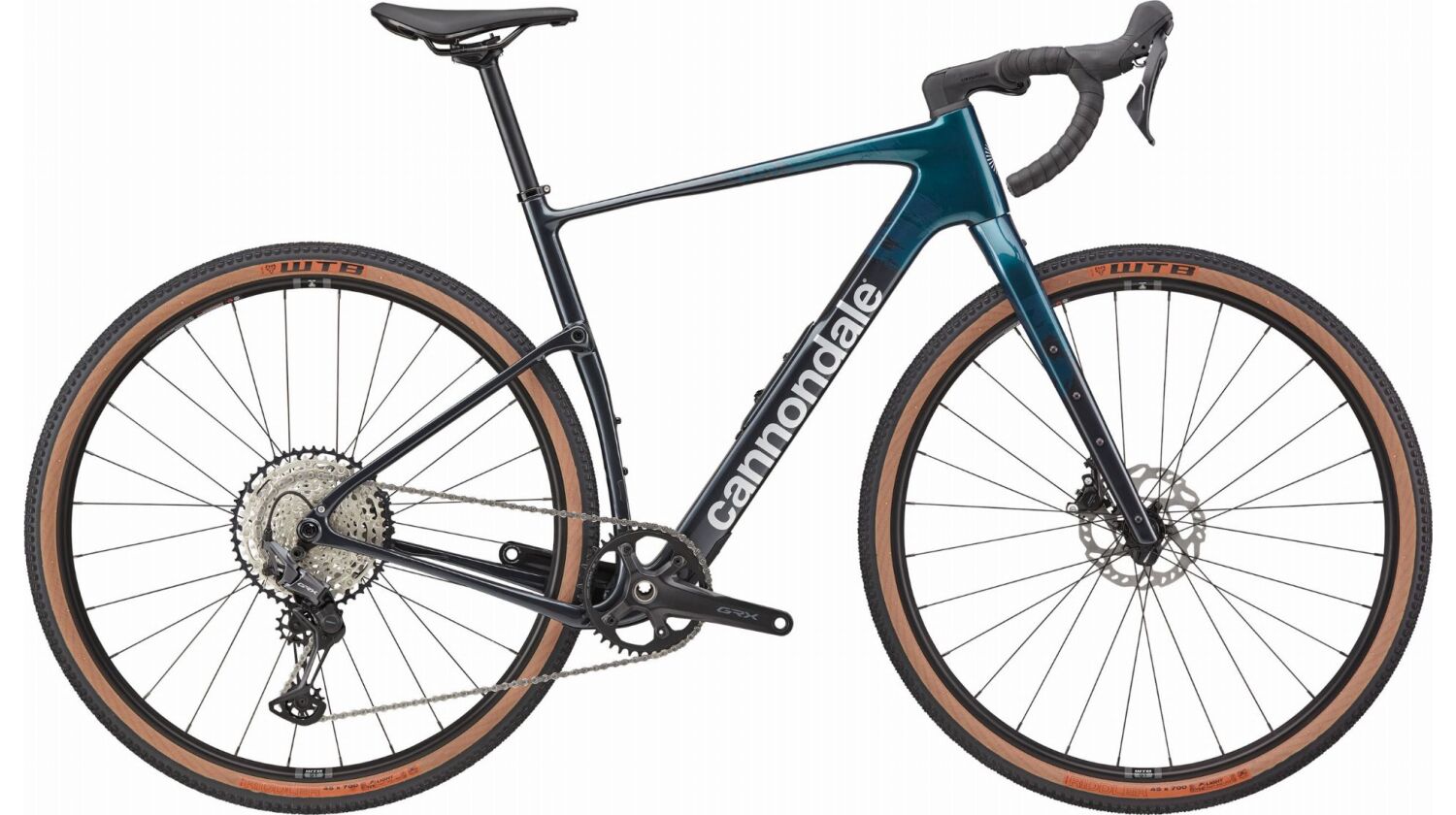 Cannondale Topstone Carbon 3 GRX 1x Gravelbike Diamant 28" deep teal