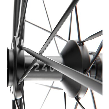 DT Swiss GRC 1400 Dicut 30 Vorderrad 28&quot; Carbon, Center Lock, Felgenh&ouml;he f&uuml;r Steckachse 12/100 TA