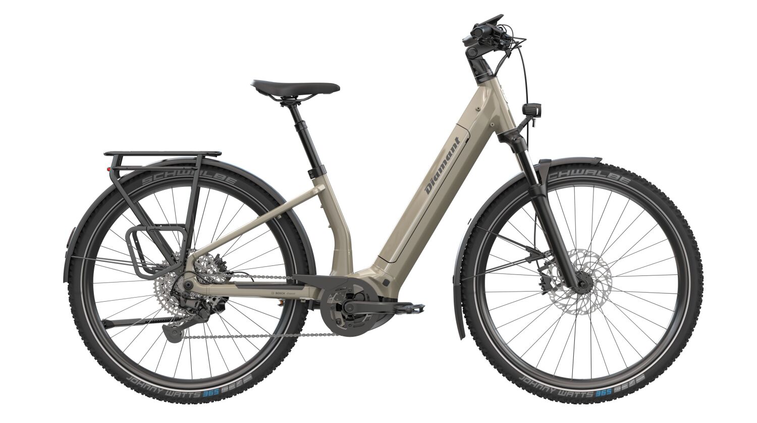 Diamant Suvea Trip Plus 600 Wh E-Bike Wave 27,5" lehmbeige