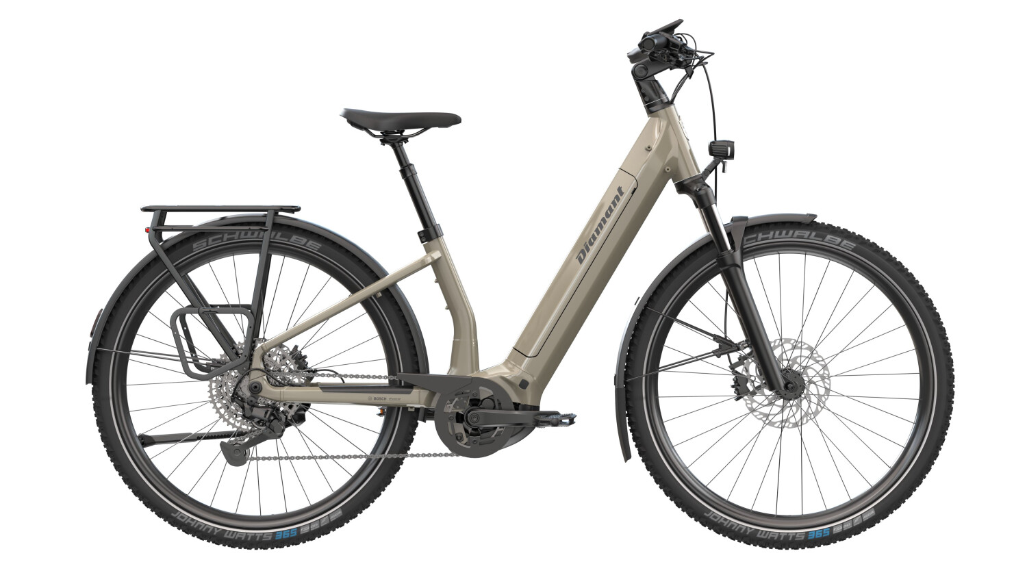Diamant Suvea Trip Pro 600 Wh E-Bike Wave 27,5" lehmbeige
