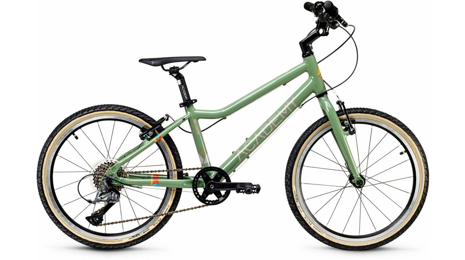 Academy Grade 4 Kinderrad Diamant Knick 20" olive