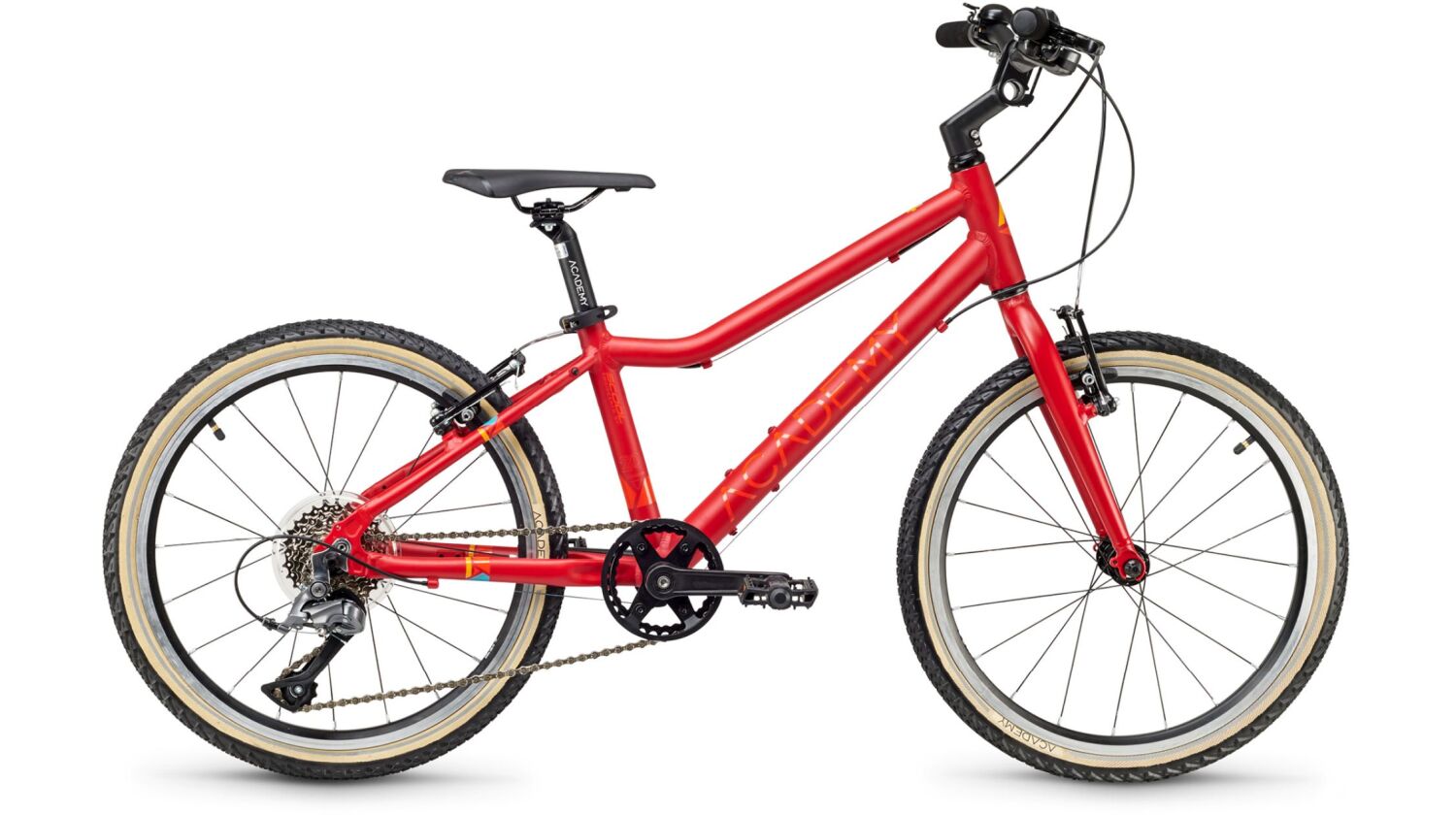 Academy Grade 4 Kinderrad Diamant Knick 20" red