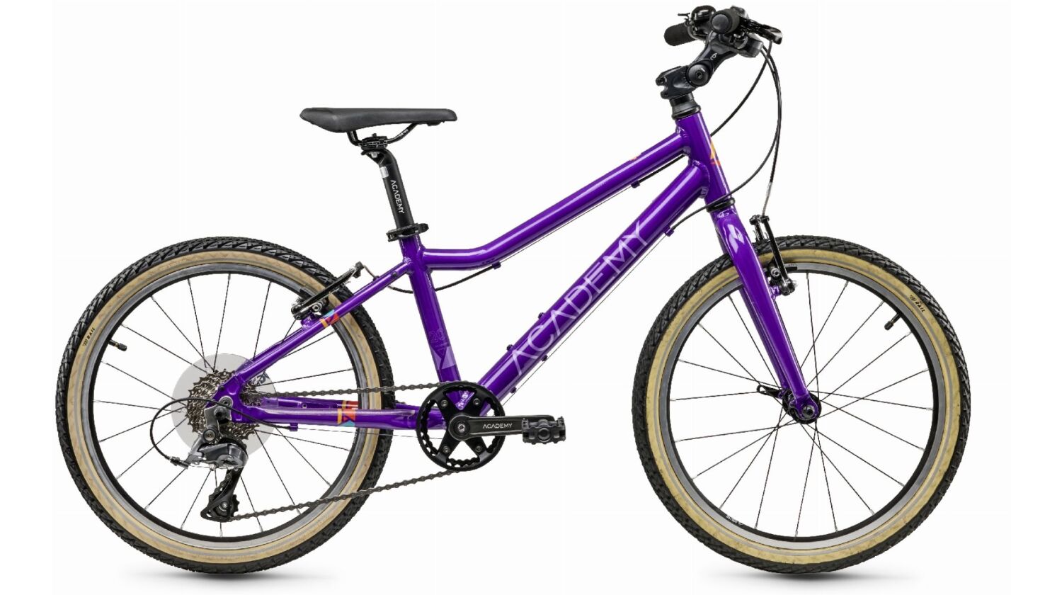 Academy Grade 4 Kinderrad Diamant Knick 20" purple