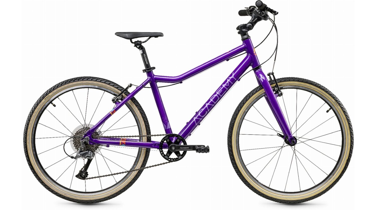 Academy Grade 5 Kinderrad Diamant Knick 24" purple